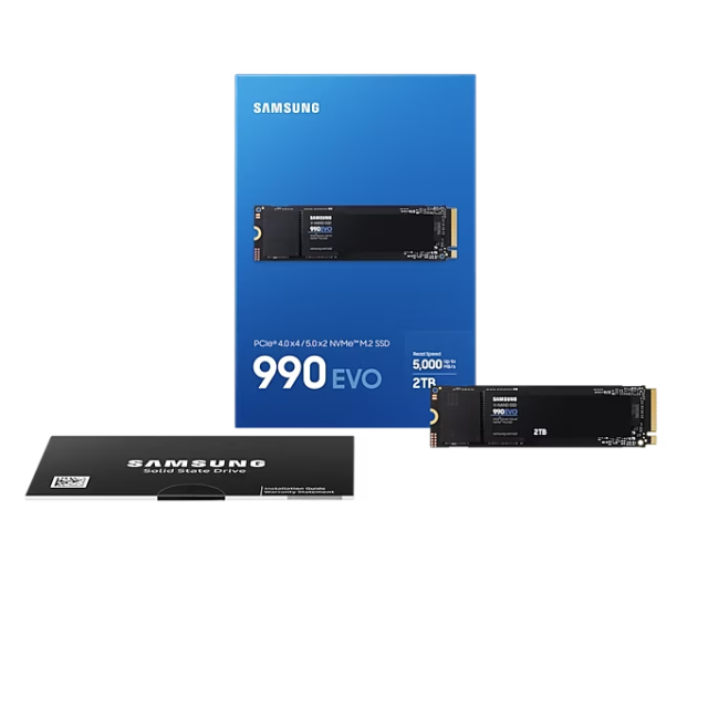 Review Samsung 990 EVO NVME SSD 2TB: universal model with high random access