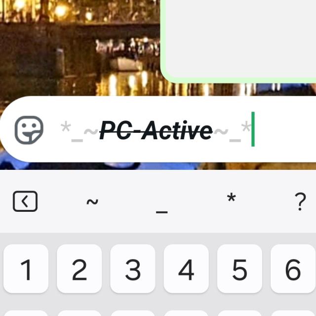 Bold, italic and strikethrough text in WhatsApp is useful and stands out