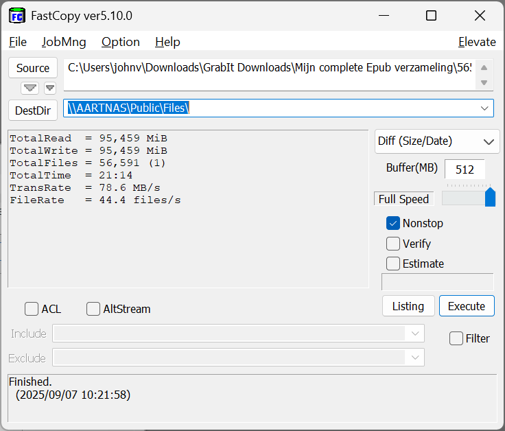 Schermafbeelding Tooling opties