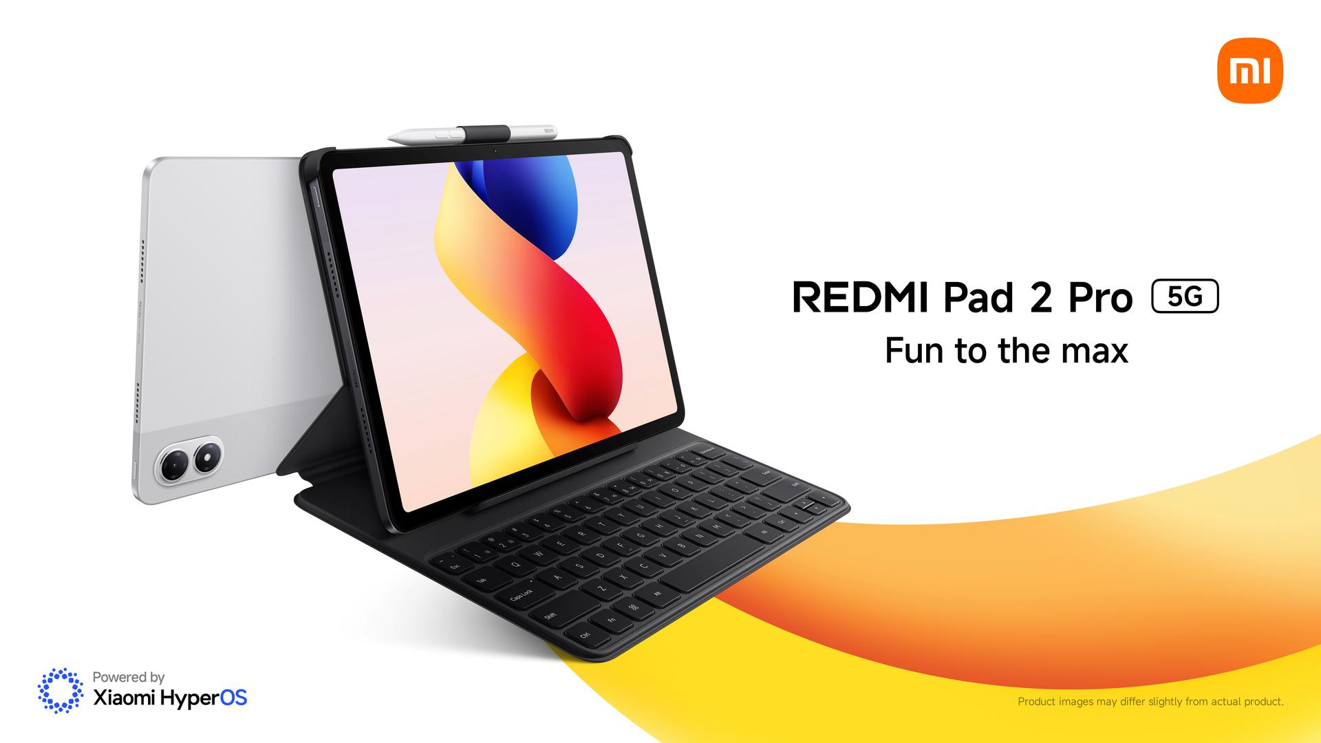 REDMI Pad 2 Pro 5G With Keyboard Horizontal RGB