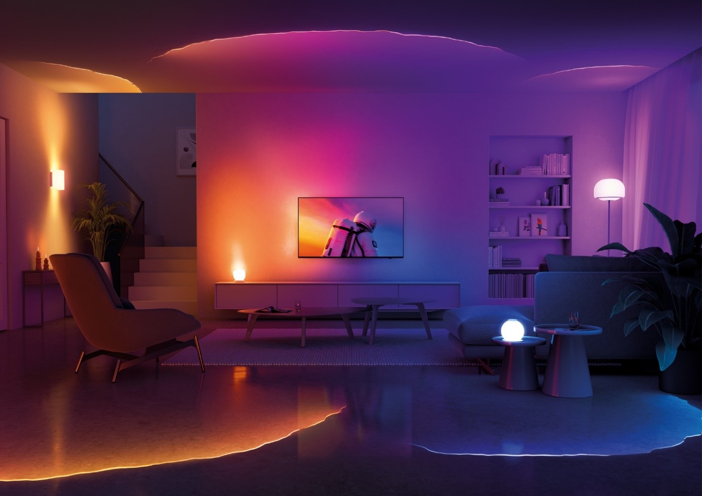 Philips AmbiLight en AmbiScape