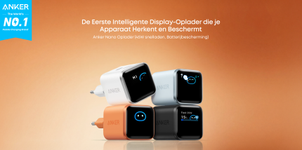 Anker Nano 45 W oplader 4 kleuren