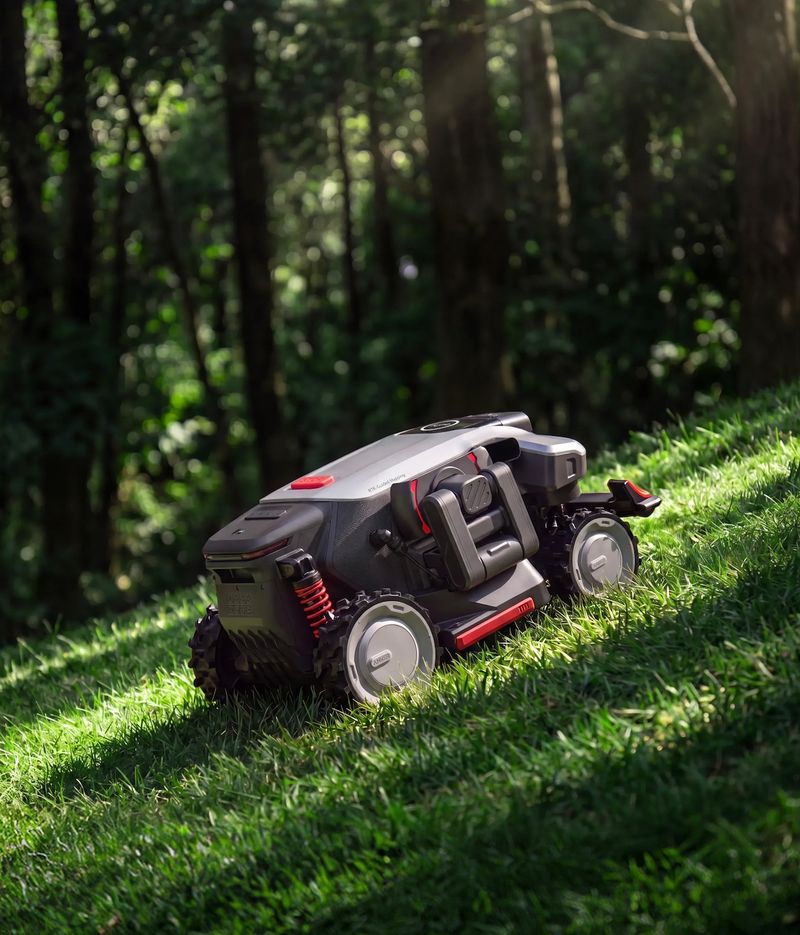 Anker eufy S2 Max op gras
