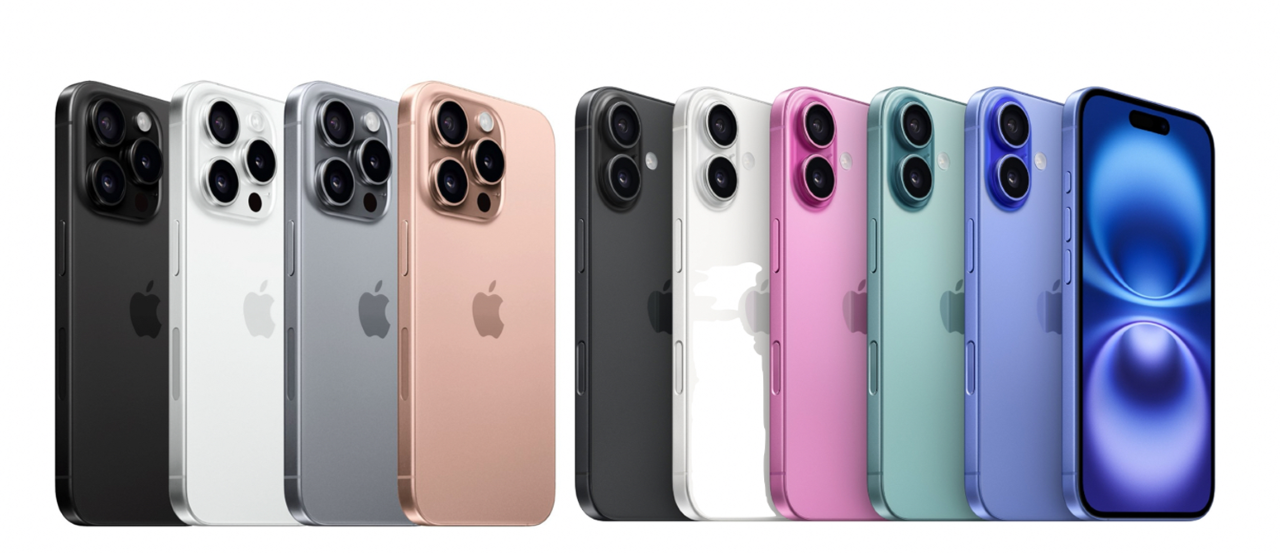 Apple iPhone 16 kleuren online