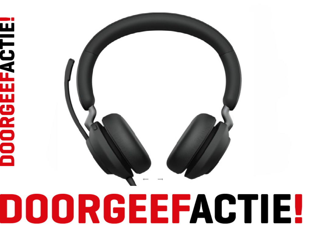 Doorgeefactie beeld Jabra