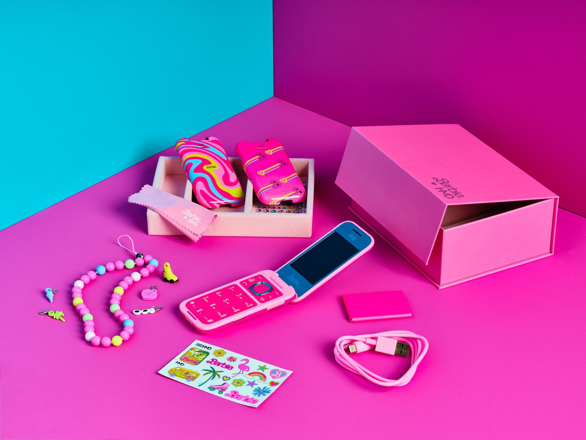 HMD Barbie Phone pakket