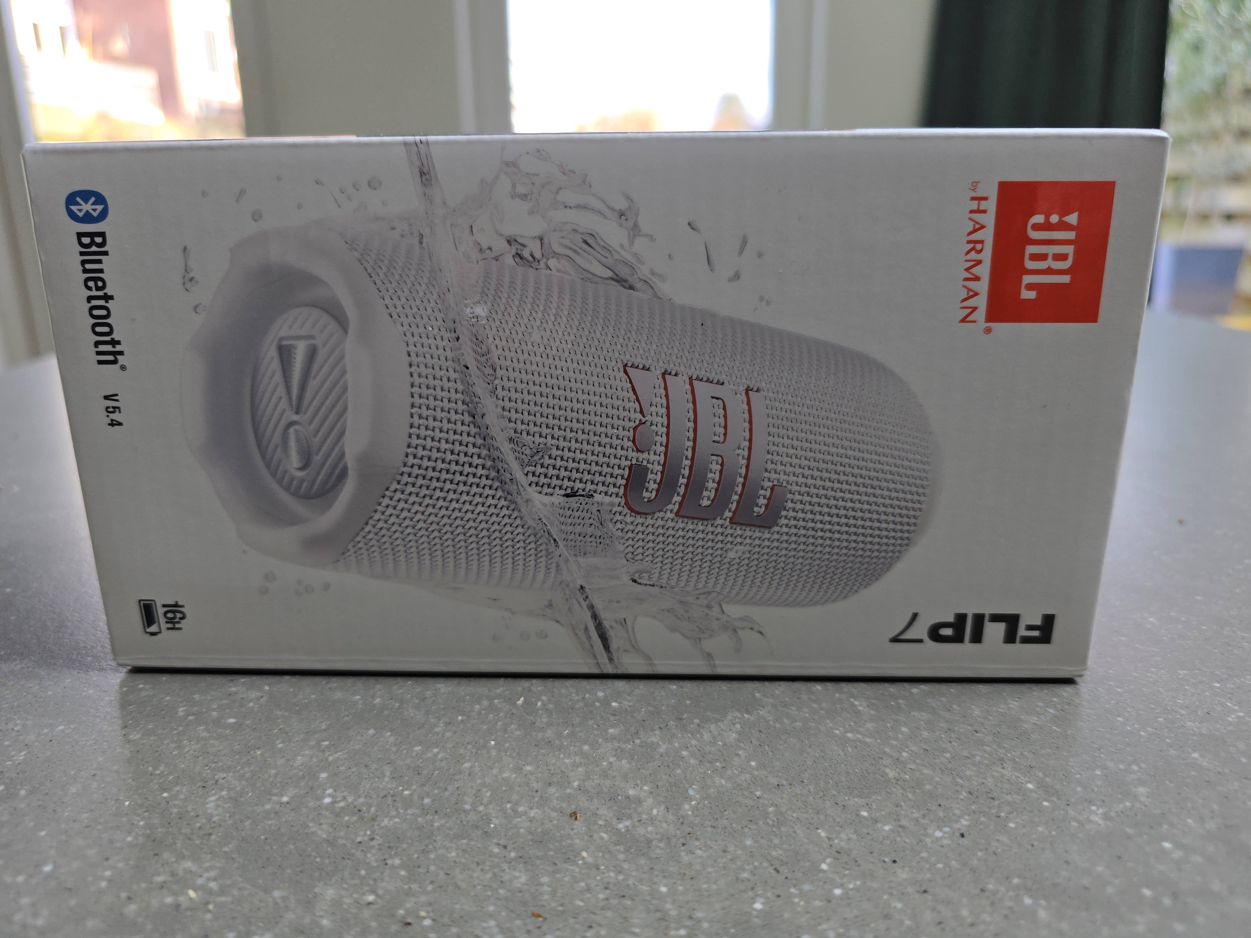 JBL Flip 7 London product box front pcactive.nl