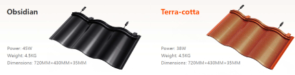 Jackery Solar Roof zonnedakpannen Obsidian en Terra Cotta Rob
