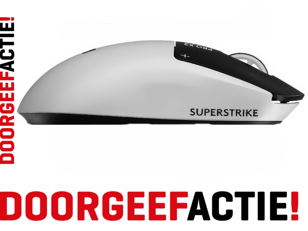 Logitech Pro X2 Superstrike doorgeefactie