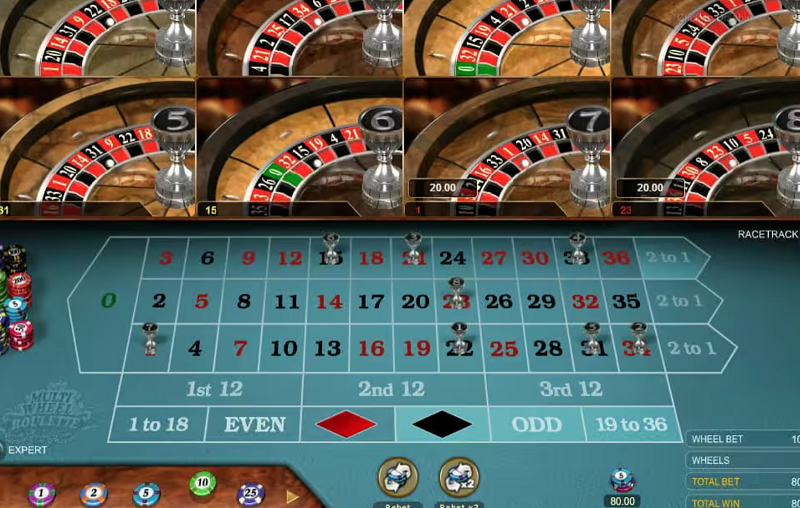 Multi Wheel Roulette spel online