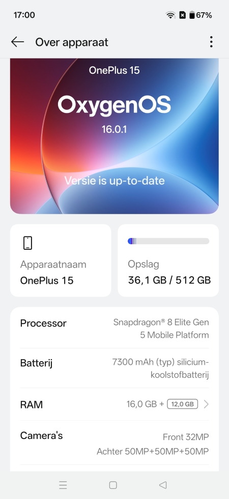 OnePlus 15 display processor pcactive.nl