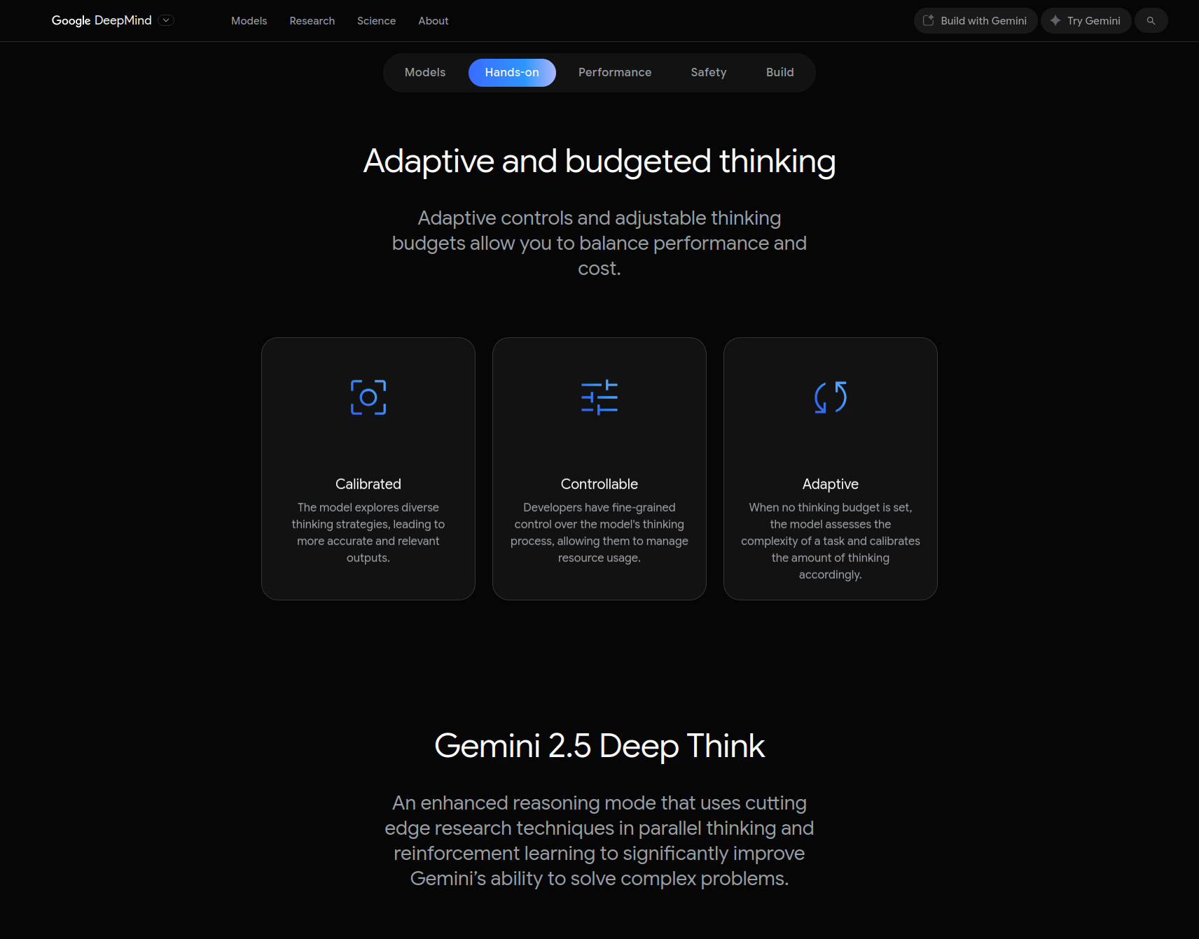 gemini thinking