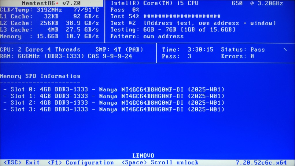 345 memtest 1024