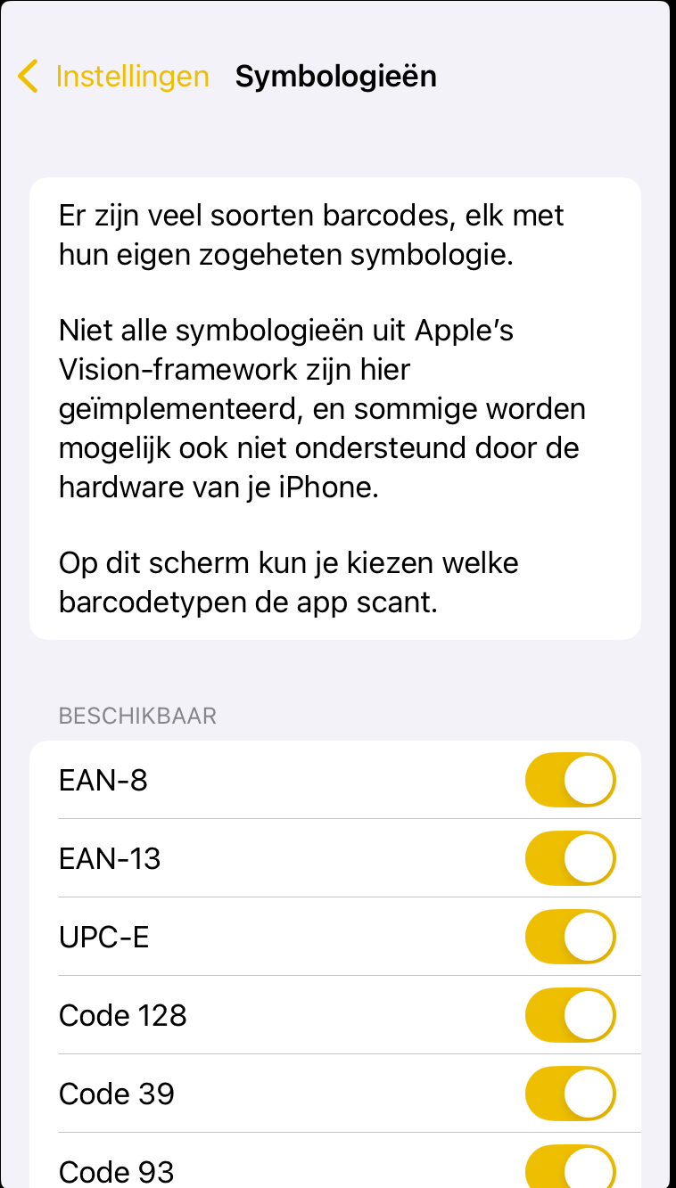 Screenshot PeekCard