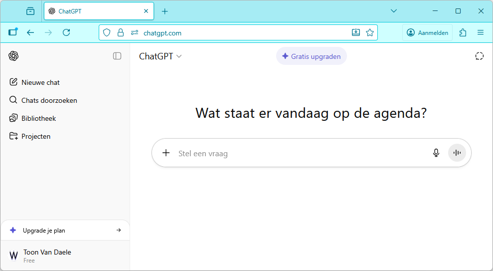 01 chatgptaanmelding