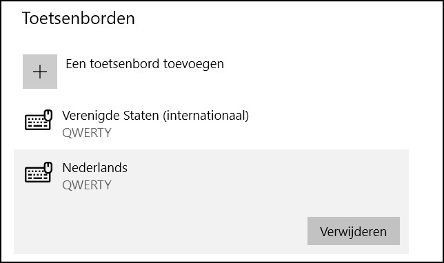 Trappenhuis onduidelijk wimper PC-Active - Toetsenbord wijzigen in Windows 10