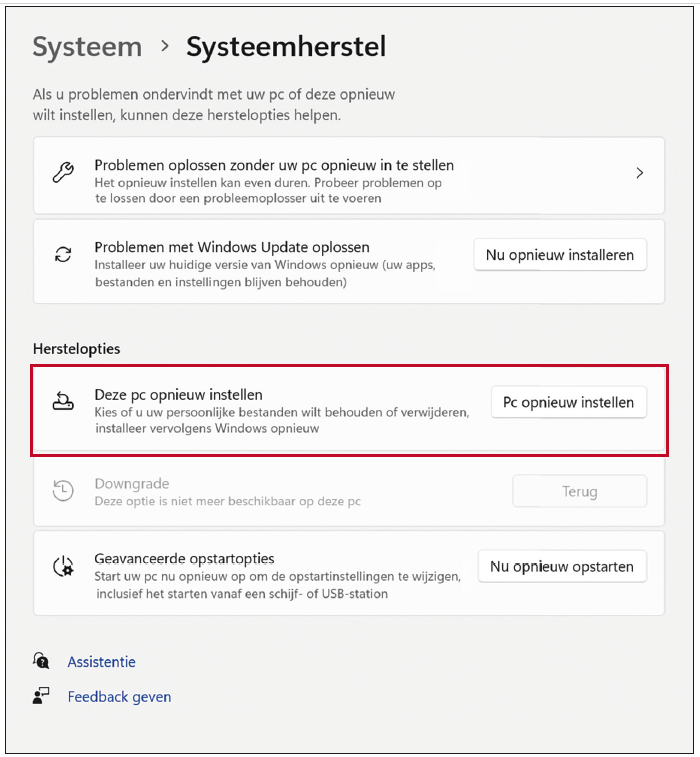 Systeemherstel 2