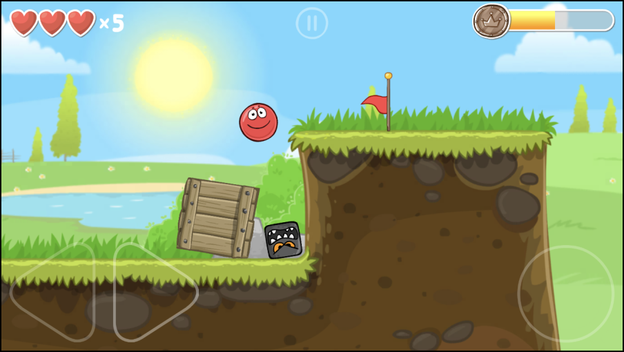 Review Red Ball 4: Bouncy Ball