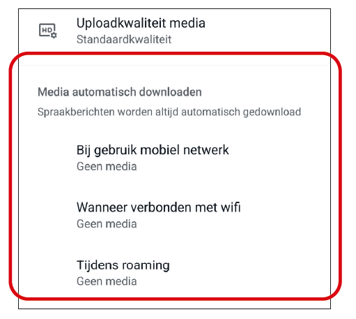 uploadkwaliteit