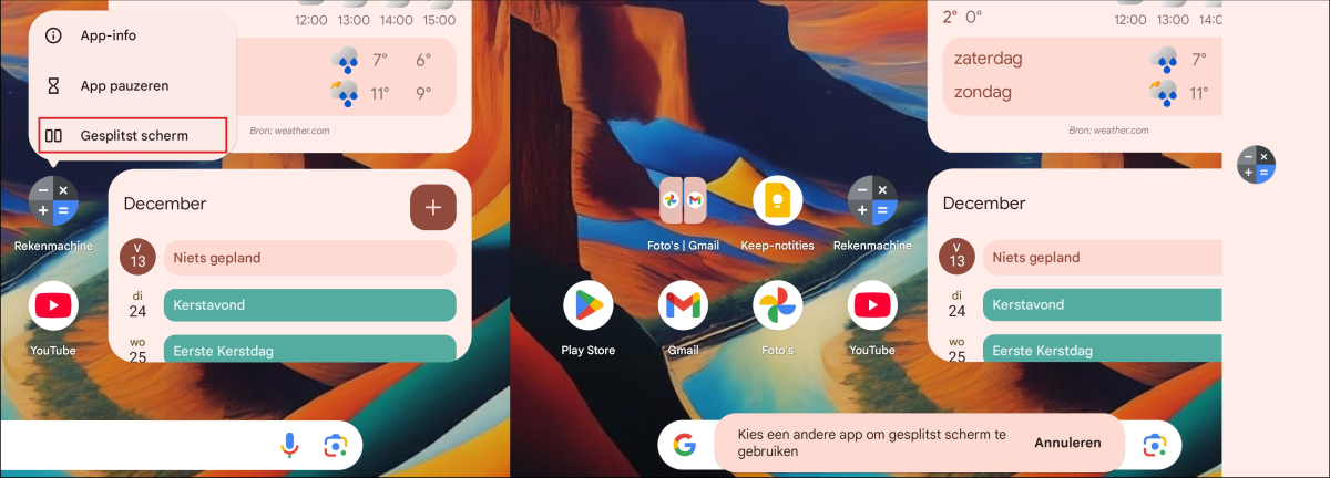 App paar maken Android 15 1