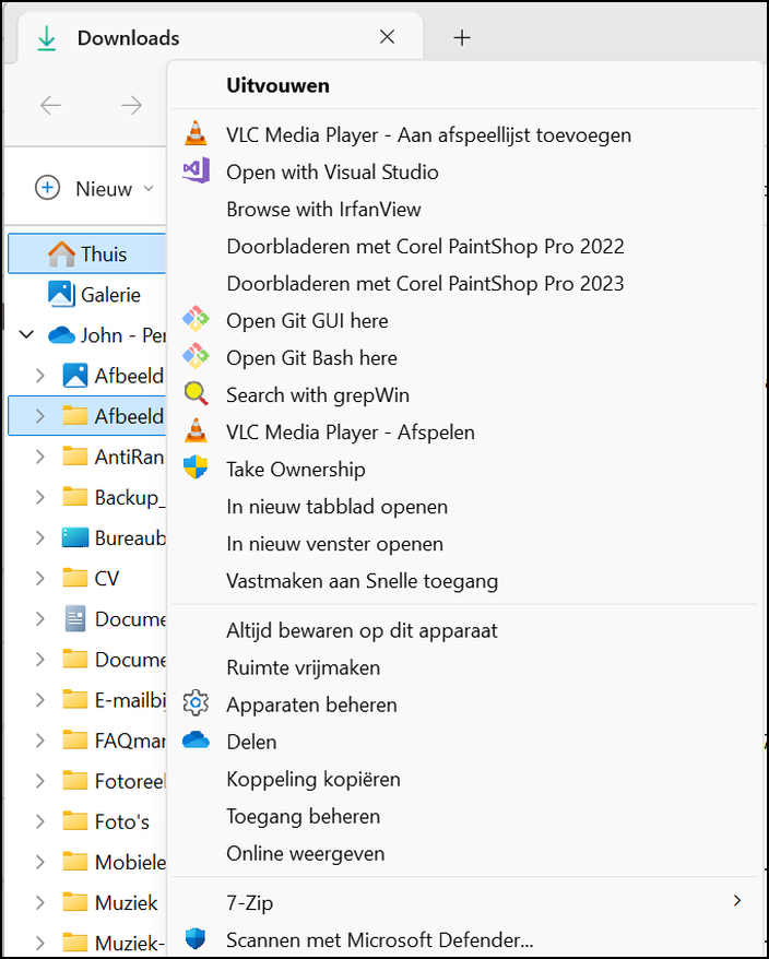 Windows verkenner traag 1 1