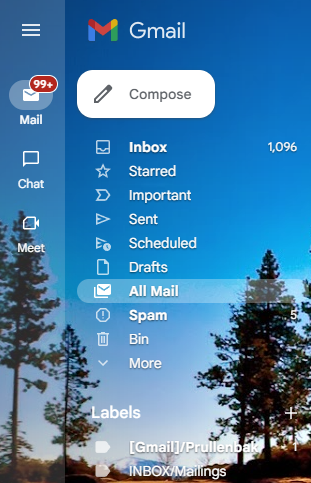 Mail opschonen via tweede account 1
