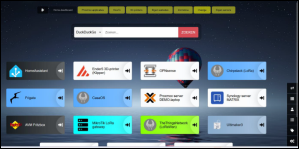 Heimdall Dashboard