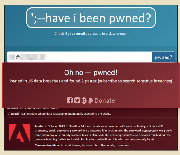 k1 haveibeenpwned 2