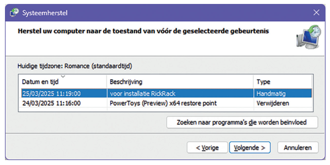 05 systeemherstelpunt 2