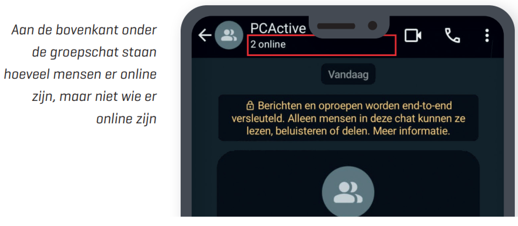 Wie is er allemaal online 2