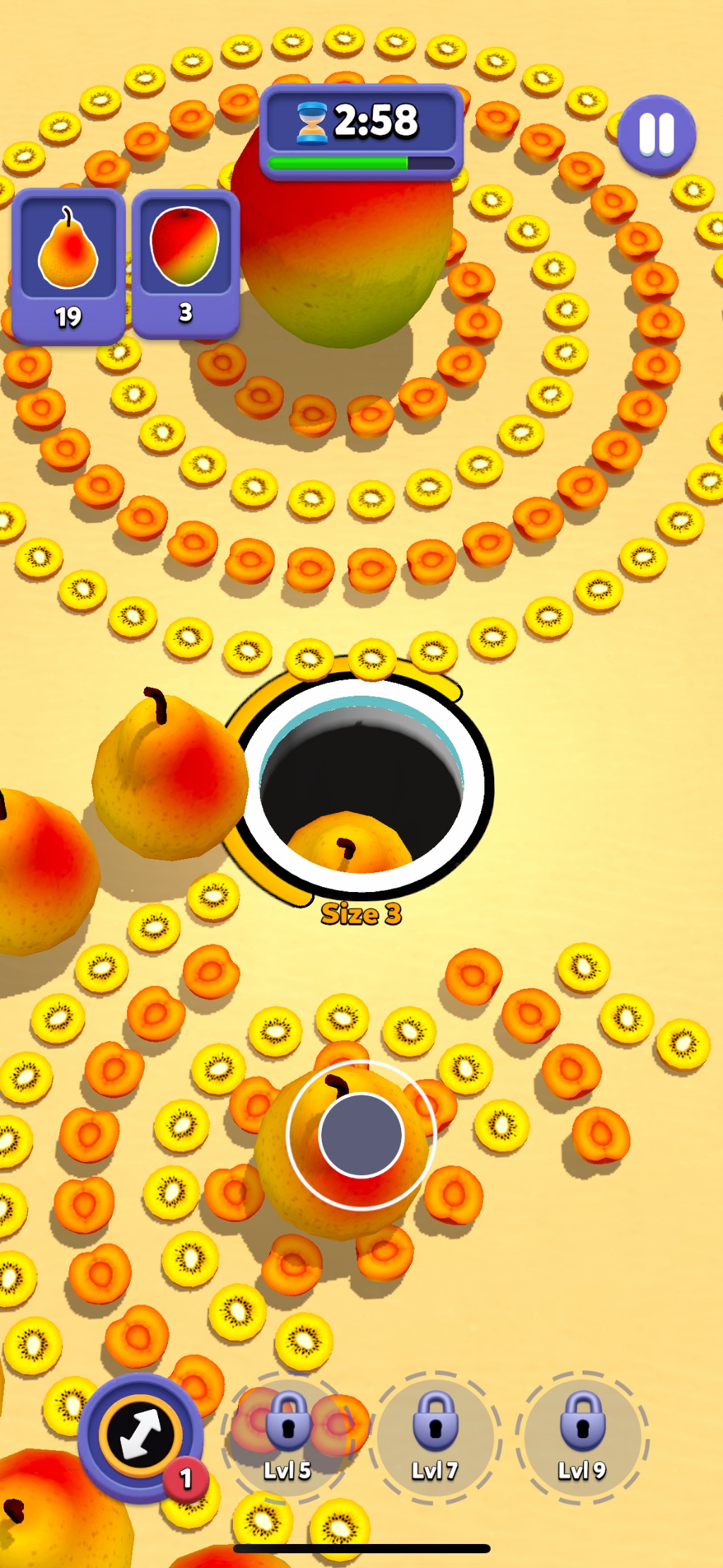 All in Hole
