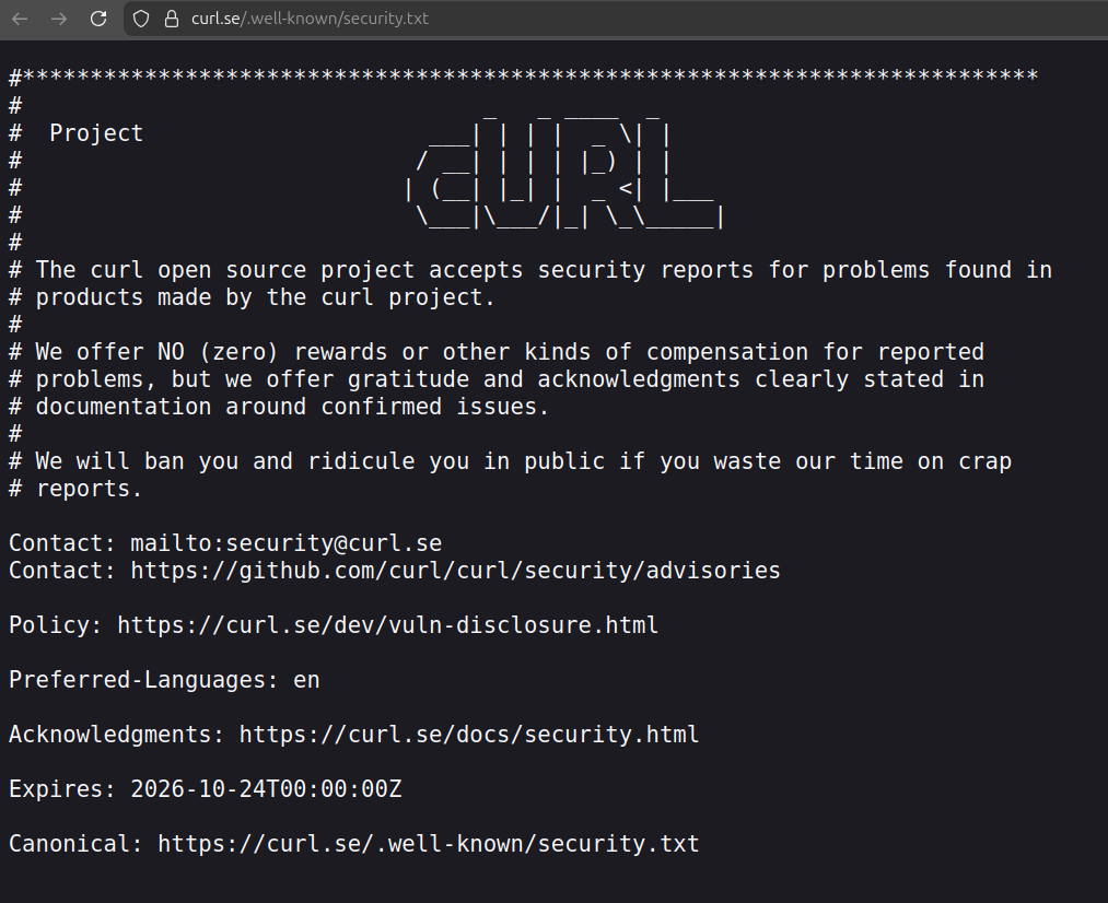 curl security
