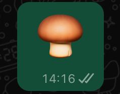 Mushroom emoji