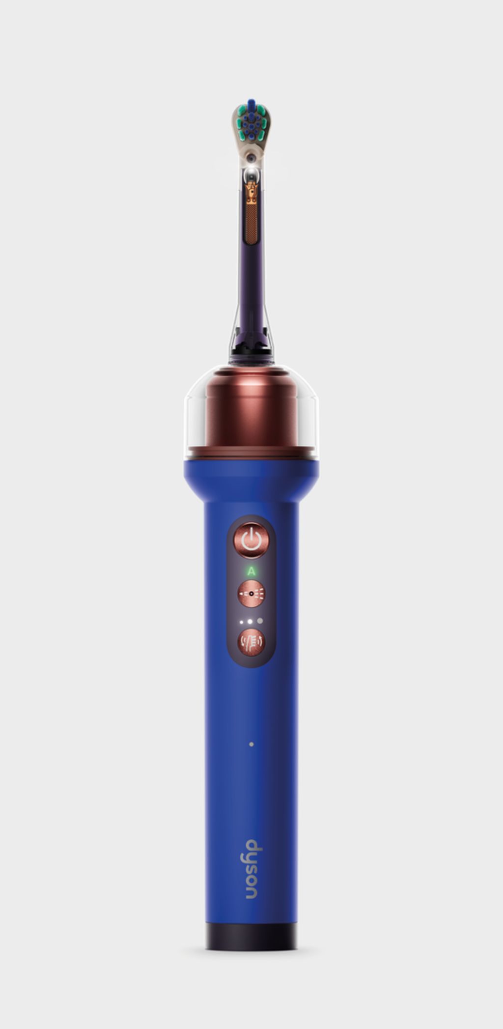 Blauwe tandenborstel
