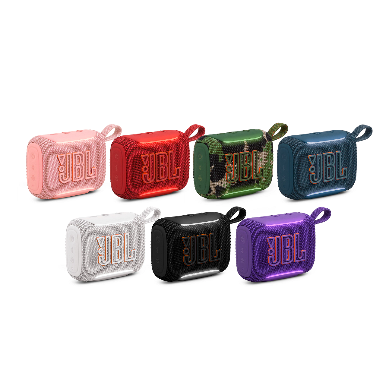 Kleine JBL boxen in verschillende kleuren