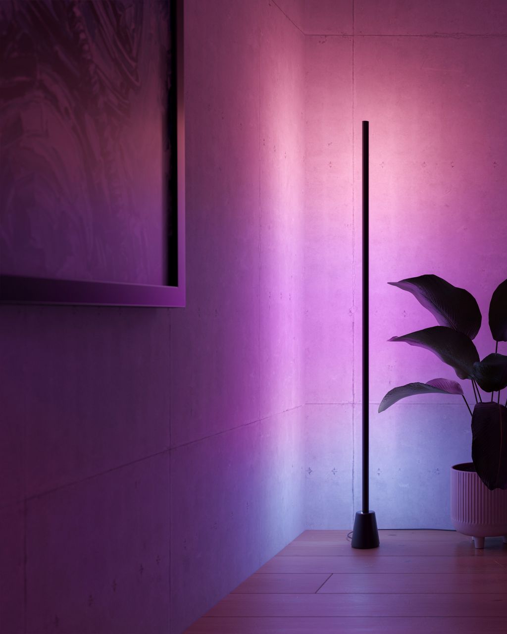 Philips Hue Play Floor Lamp Livingroom