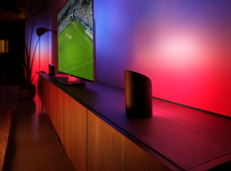 Sports Live Game Action Purple and Pink Light
