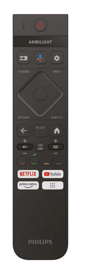 Philips 55OLED809 remote control