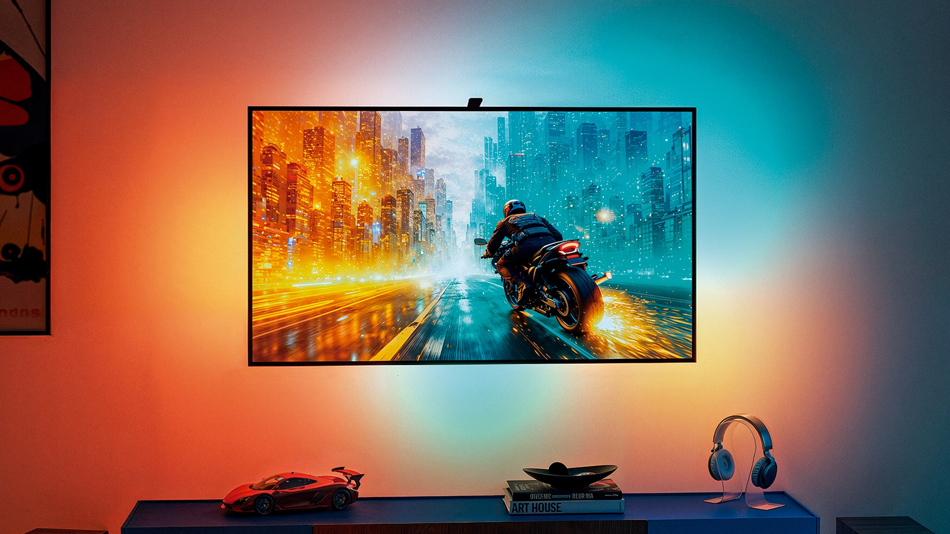 Philipsd Smart Lighting Screen Sync TV