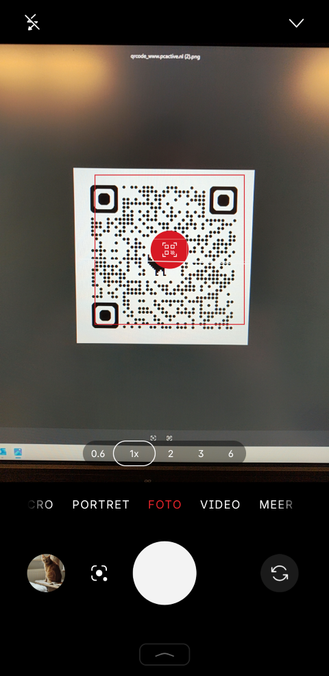 QR Code scannen Nothing Phone 3a Pro pcactive.nl