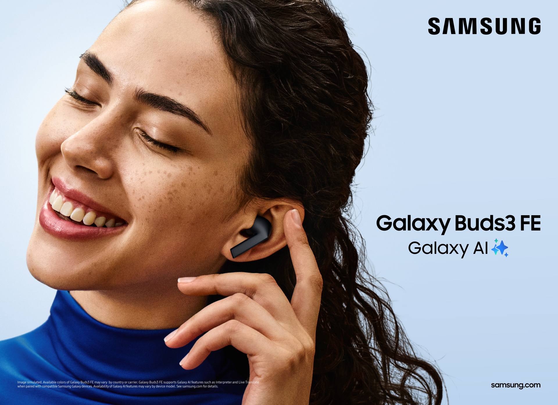 Samsung Galaxy Buds3 FE pcactive.nl lifestyle