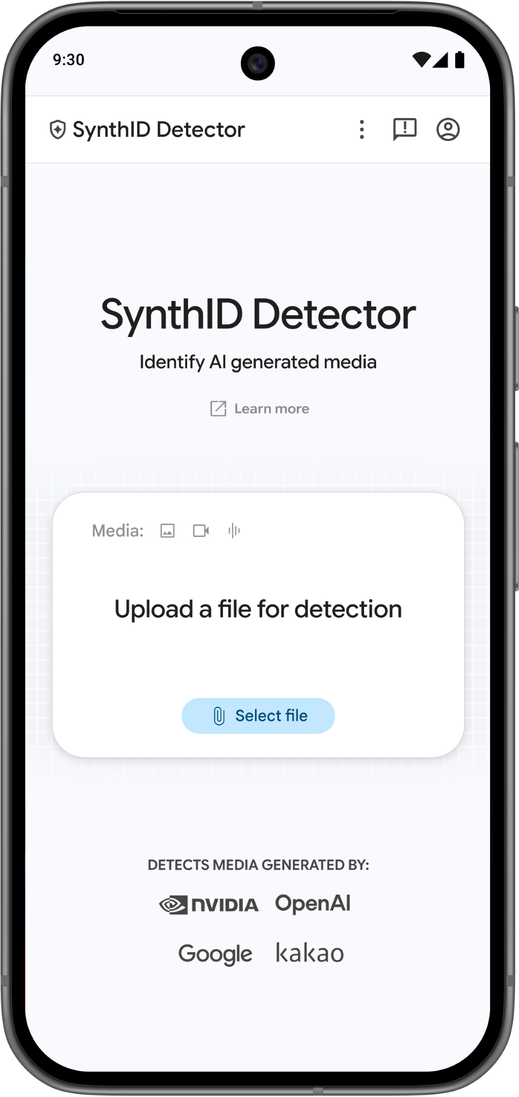 SynthID Detector Mobile
