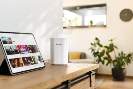 devolo BE6500 in huiskamer pcactive.nl online