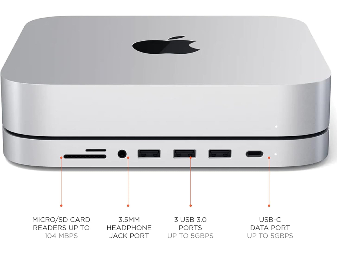 satechi hub voor mac mini